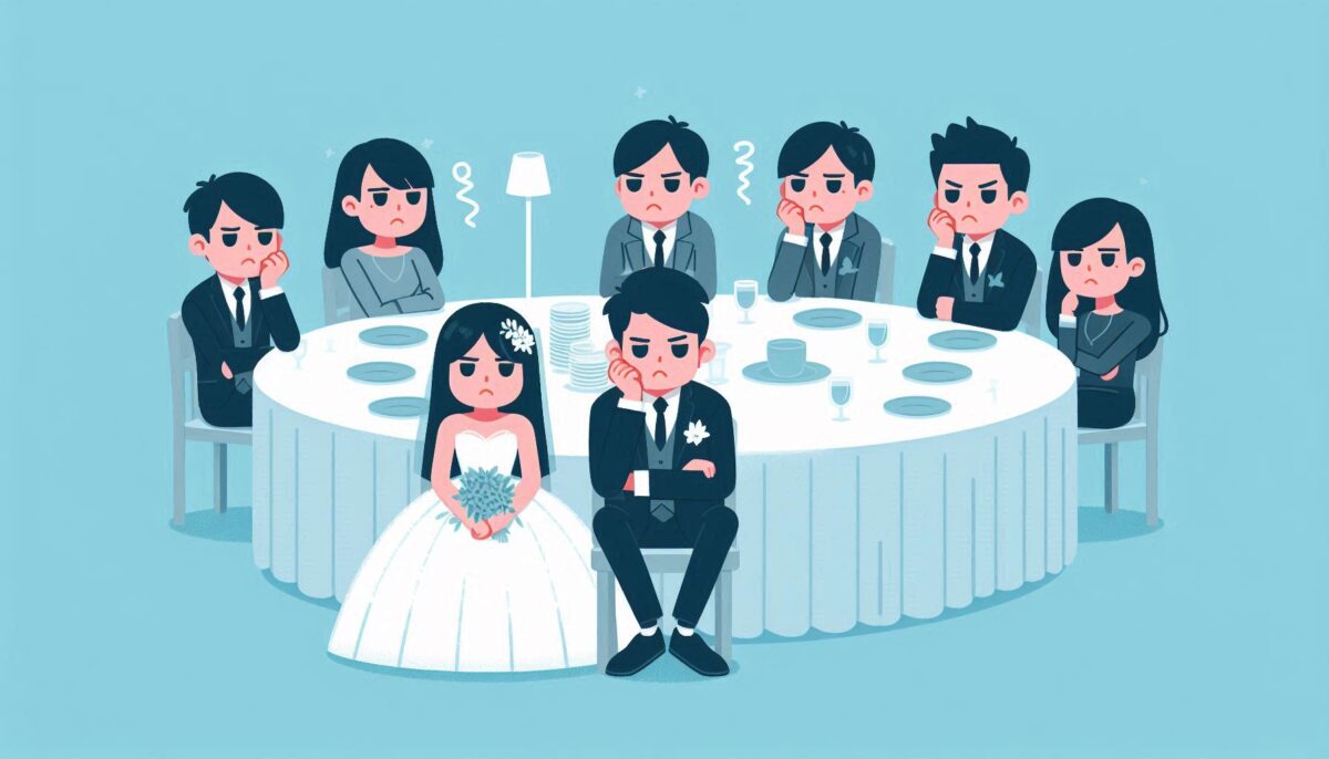 親族しか参列しない結婚式で盛り上がらない披露宴会場